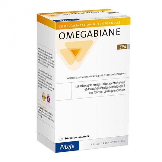 Pileje Omegabiane EPA 80 capsules