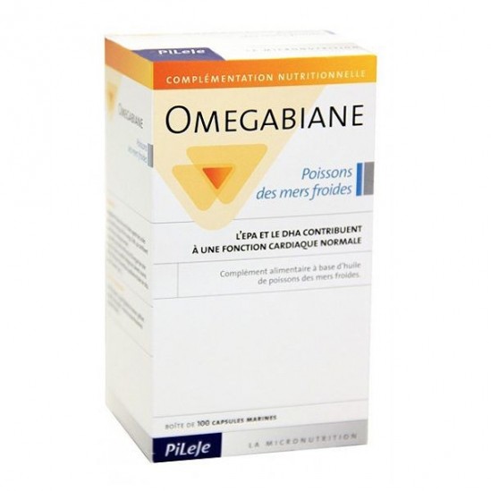 Pileje Omegabiane poissons des mers froides 100 capsules