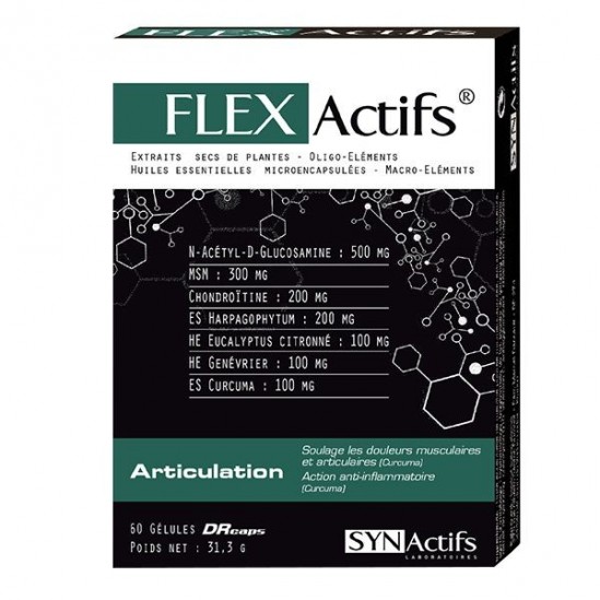 Synactifs Flex Actifs Articulations 60 gélules