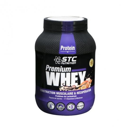 Stc nutrition premium whey vanille complément alimentaire 750g