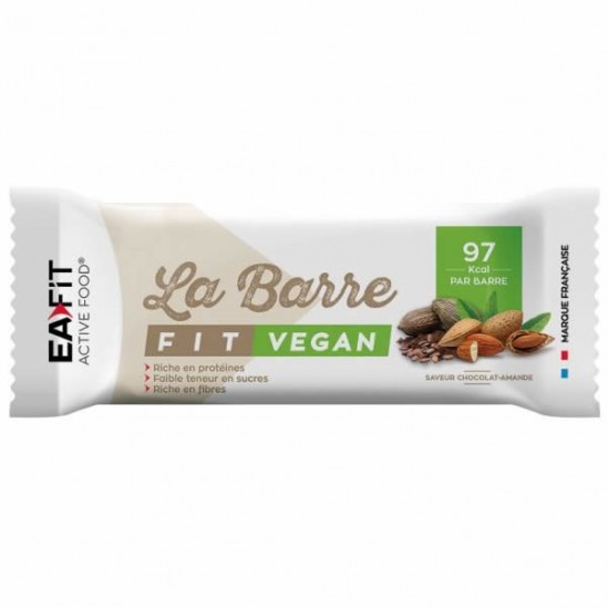 Eafit la barre fit vegan saveur chocolat amande 28g