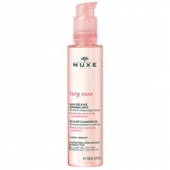 Nuxe Very Rose huile délicate démaquillante 150ml