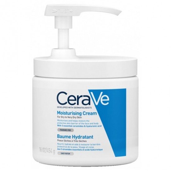 CeraVe baume hydratant pot pompe 454g