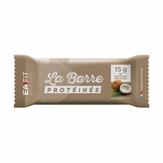 Eafit la barre protéinée noix de coco unité 46g