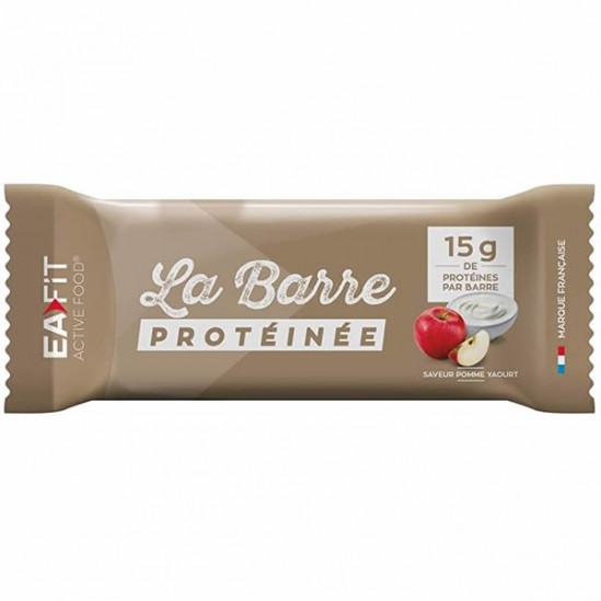 Eafit la barre protéinée pomme yaourt unité 46g