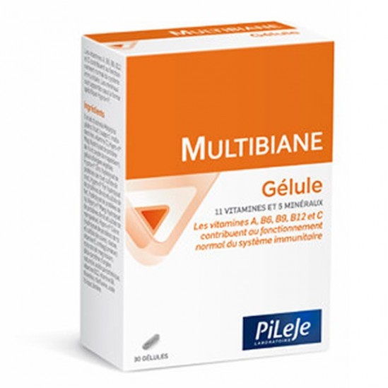 Pileje multibiane multivitamines 30 gélules