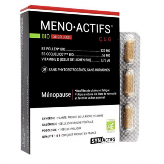 Synactifs meno actifs 30 gélules