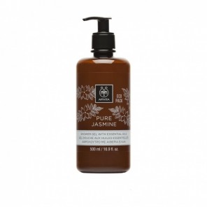 Apivita pure jasmine gel douche aux huiles essentielles 500ml