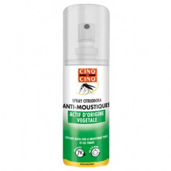 Cinq sur cinq Spray Citriodiol 100ml