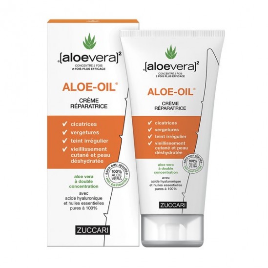 Zuccari aloevera aloe-oil crème réparatrice 150ml