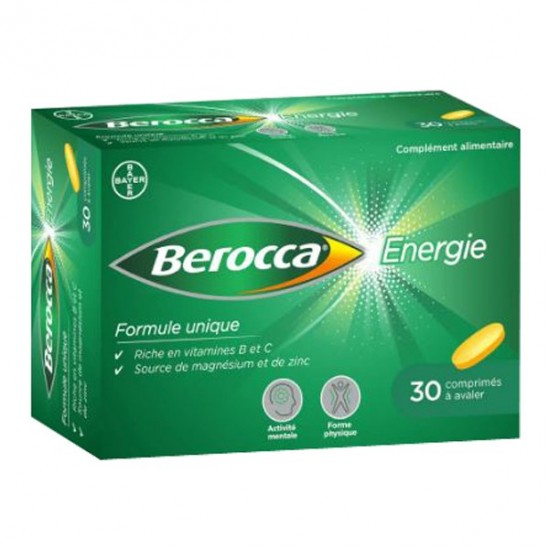 Berocca énergie 30 comprimés à avaler