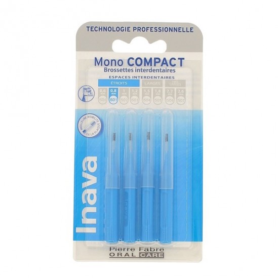 Inava mono compact brossettes interdentaires x4