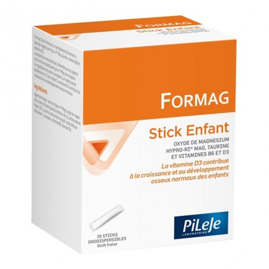 Pileje formag enfant orodispersibles boite de 20 sticks