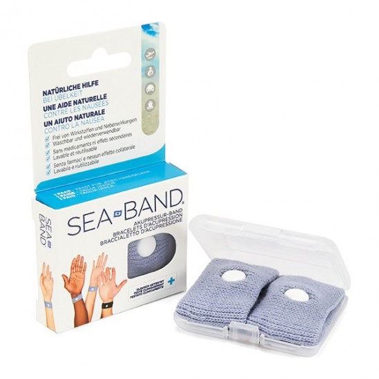 Sea-band bracelet anti-nausées adultes x2