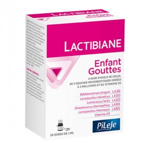 Pileje Lactibiane enfant gouttes 30ml