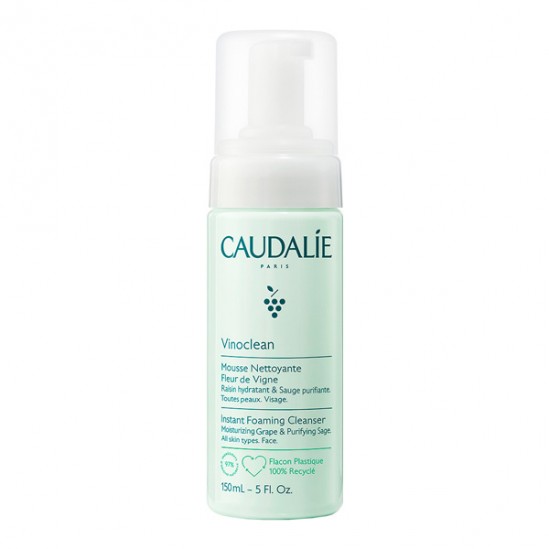 Caudalie vinoclean mousse nettoyante fleur de vigne 150ml