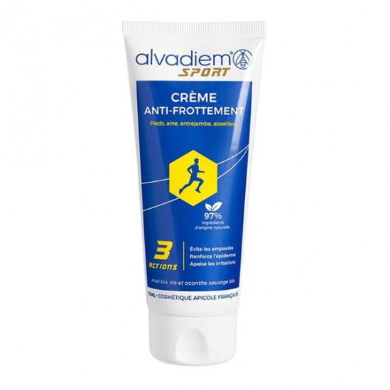 Alvadiem sport crème anti-frottement 75ml