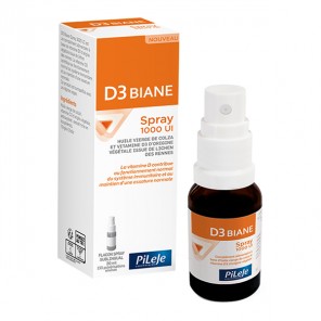 Pileje D3 biane spray 1000 UI 20ml