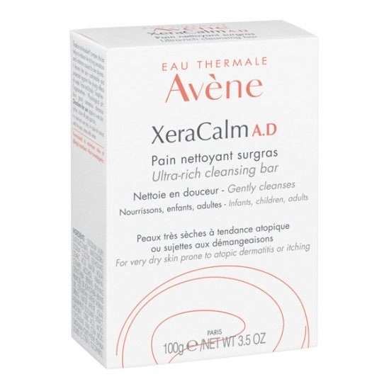 Avène xeracalm a.d pain nettooyant surgras 100g