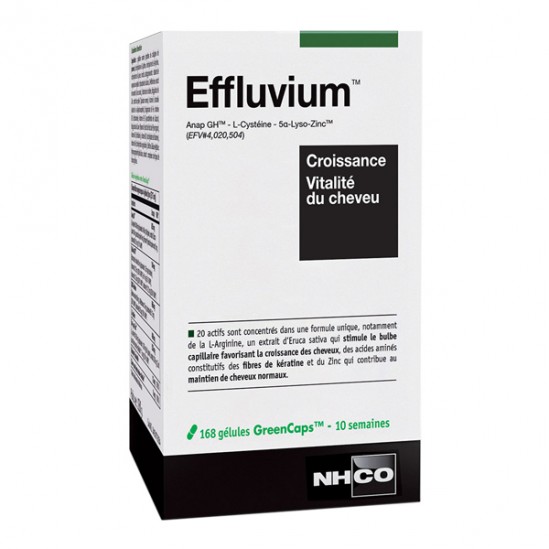 Nhco Effluvium croissance vitalité du chevelu 168 gélules