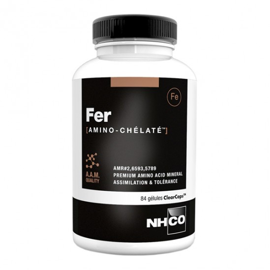 Nhco fer amino-chélaté 84 gélules