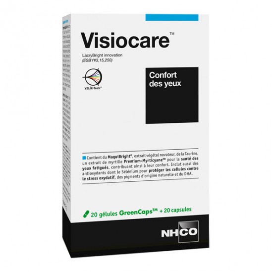 Nhco visiocare confort des yeux 20 gélules + 20 capsules