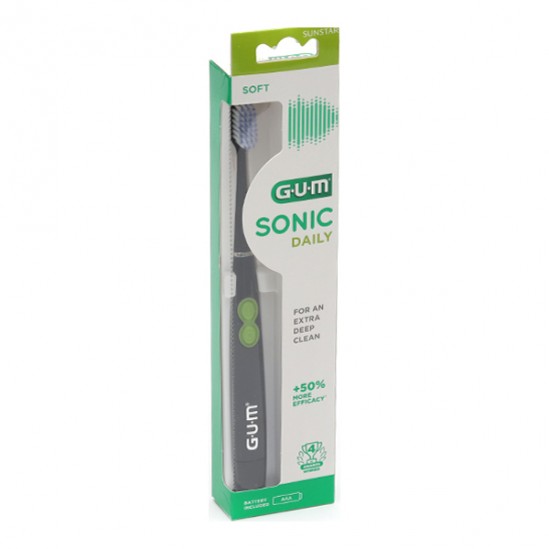 Gum sonic daily brosse à dents électrique noir