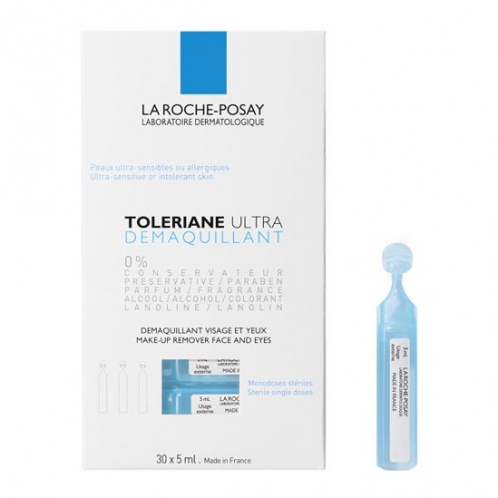 La Roche-Posay toleriane ultra démaquillant 30x5ml