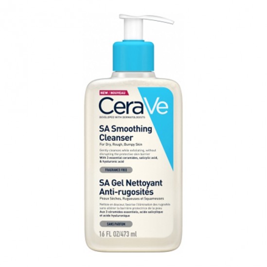 Cerave SA gel nettoyant anti-rugosités 473ml