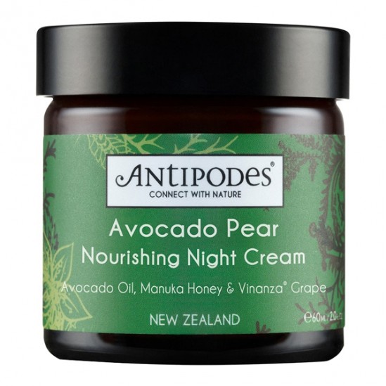 Antipodes Avocado Pear crème de nuit nourrissante 60ml