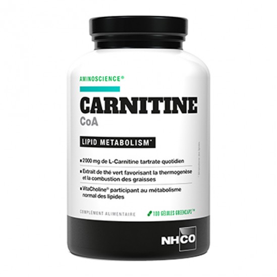 Nhco carnitine COA métabolisme des graisses 100 gélules