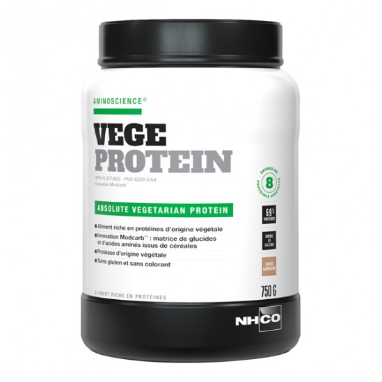 Nhco vege protein poudre cappuccino 750g