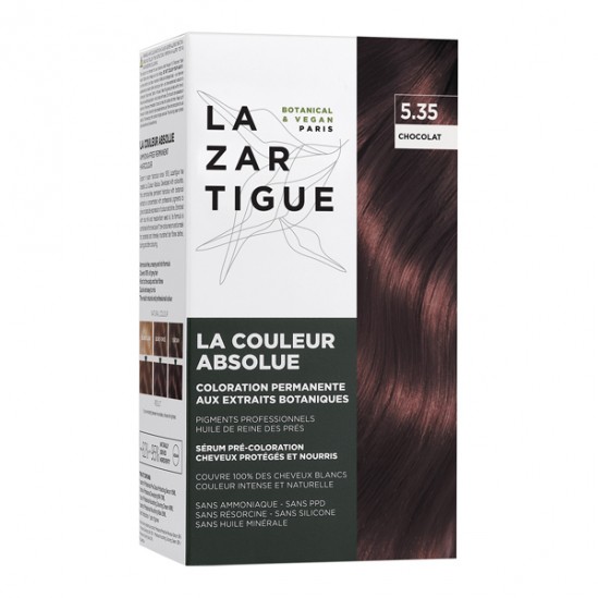 Lazartigue la couleur absolue kit 5.35 chocolat