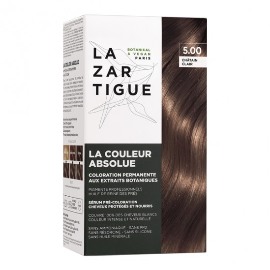 Lazartigue la couleur absolue kit 5.00 châtain clair