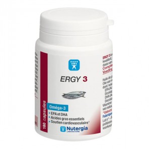 Nutergia Ergy 3 180 Capsules