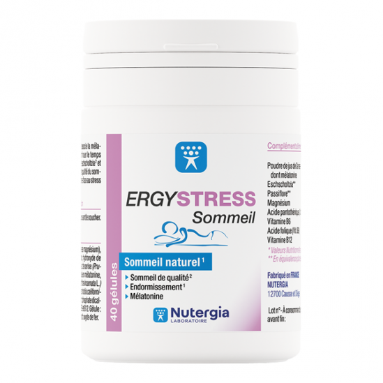 Nutergia ergystress sommeil 40 gélules