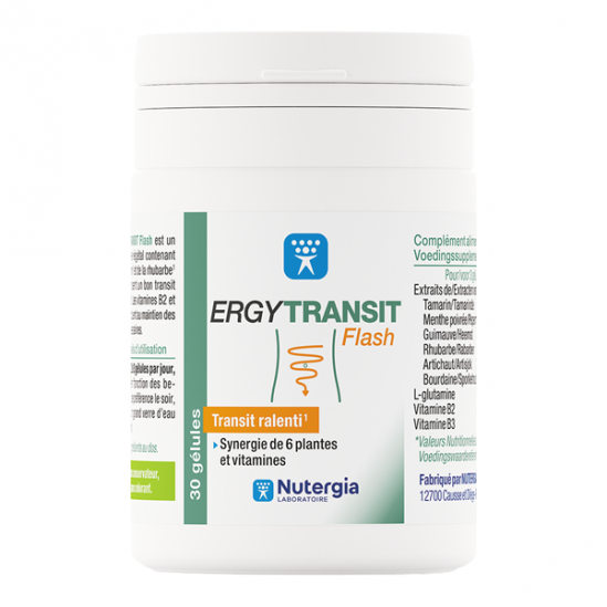 Nutergia ergystransit flash 30 gélules