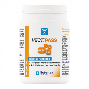 Nutergia Vectipass 60 gélules