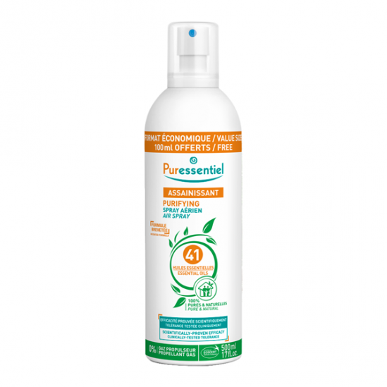 Puressentiel assainissant spray aérien 41 huiles essentielles 500ml