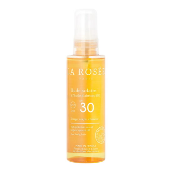 La Rosée huile solaire abricot bio spf30  - 150ml