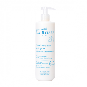 La rosée lait de toilette nettoyant bébé aux huiles végétales 400ml