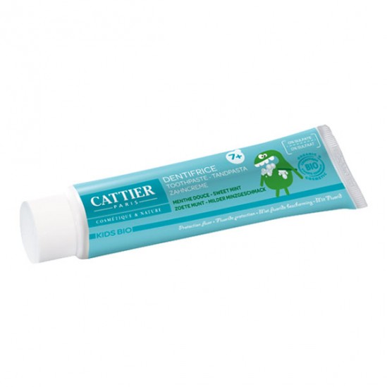 Cattier kids bio dentifrice 7 ans+ menthe douce 50ml