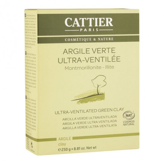 Cattier argile verte ultra-ventilée 250gr