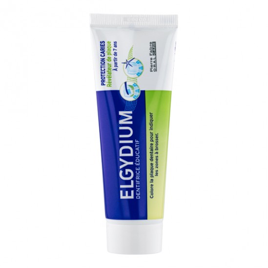 Pierre fabre elgydium dentifrice éducatif révélateur de plaque 50ml