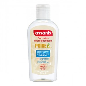 Assanis gel hydroalcoolique poire 80ml