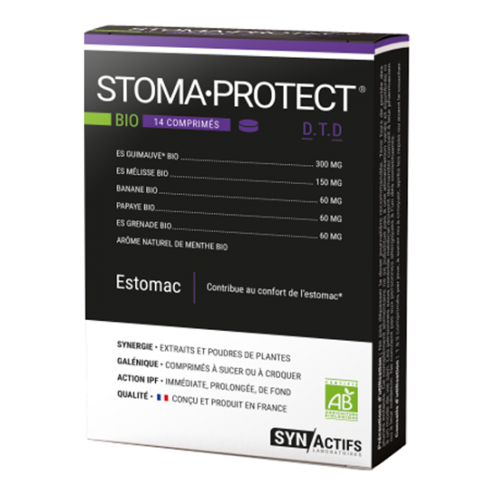 Aragan synactifs stomaprotect bio 14 comprimés