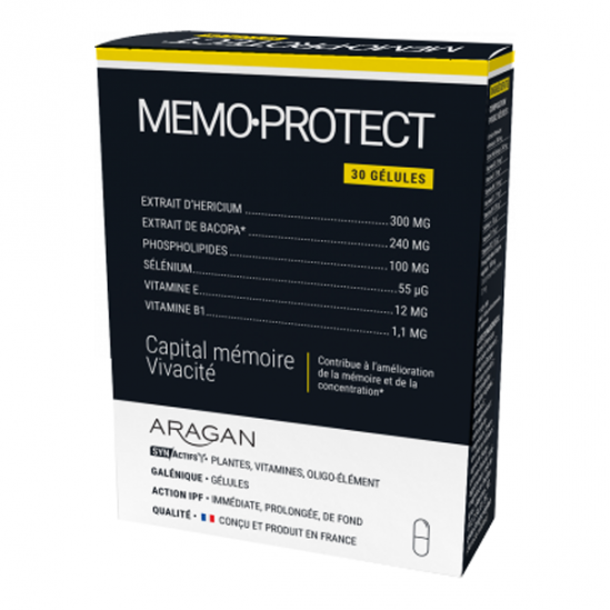 Aragan synactifs mémo protect 30 gélules