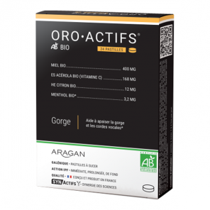 Aragan synactifs oroActifs 24 pastilles