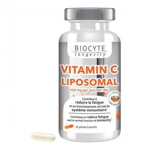 Biocyte vitamin C liposomal 30 comprimés