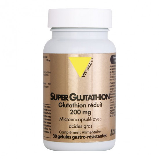 Vitall + super glutathion 200mg 30gélules